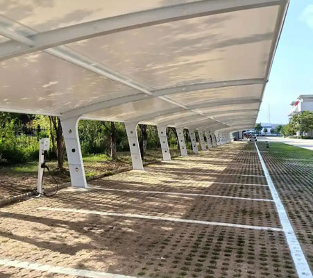 蒸湘车棚安装制作